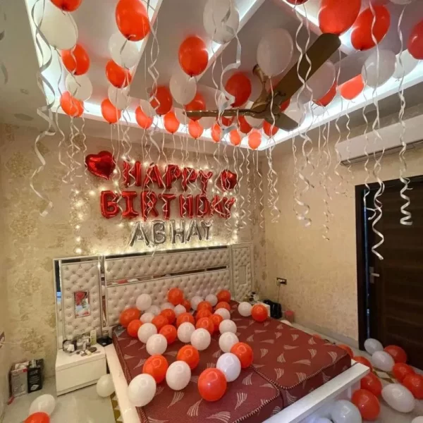 Romantic Birthday Room Decor