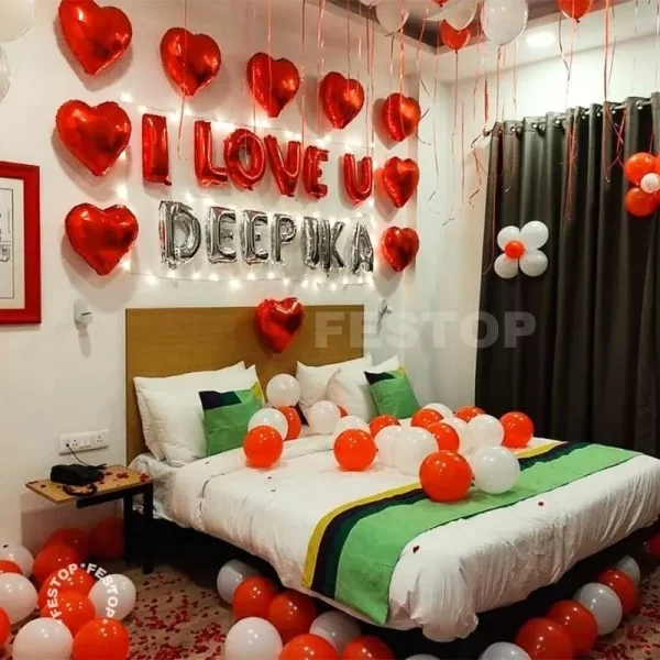 Romantic Proposal Room Decoration