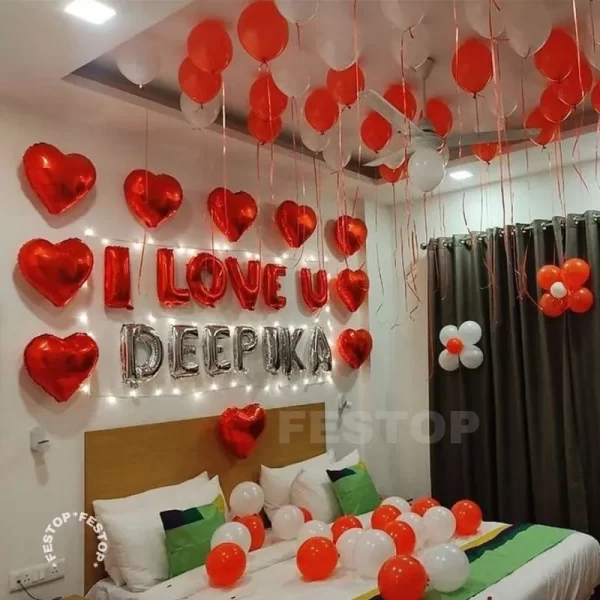 Romantic Proposal Room Decoration